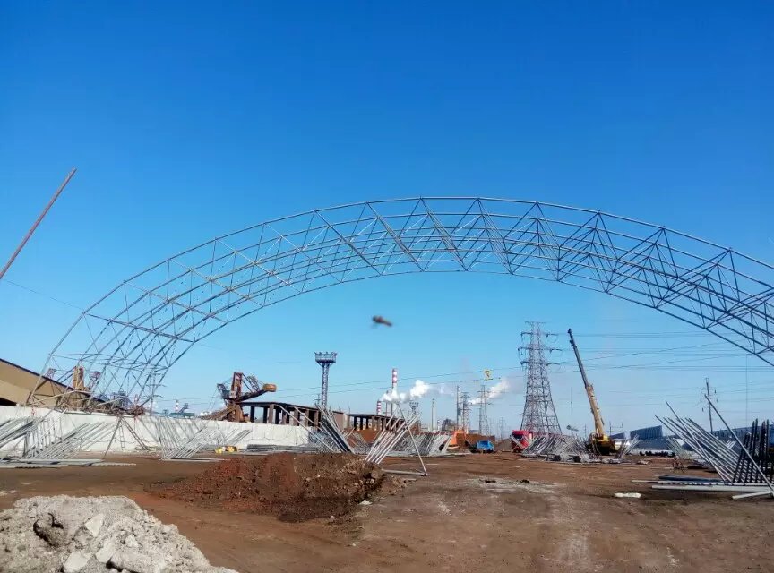松滋葫蘆島熱電廠網(wǎng)架
