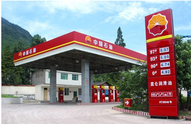 洪湖加油站網架