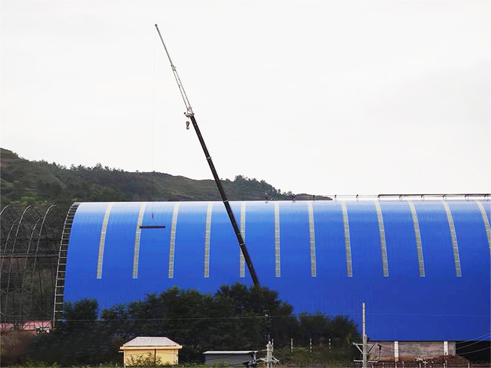 萍鄉煤棚網架工程
